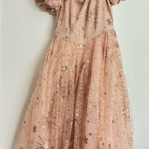 JessaKae Blush Embellished Glenda Dress